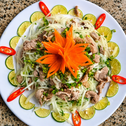 Gỏi Bắp Bò Hành Tây