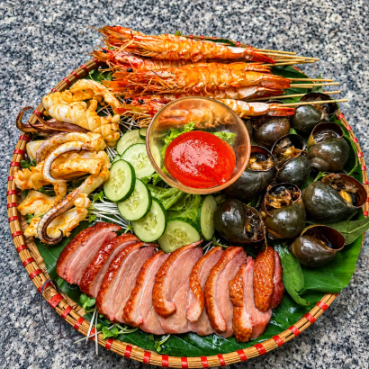 Mẹt Hải Sản Champagne